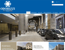 Tablet Screenshot of odorizzi.com